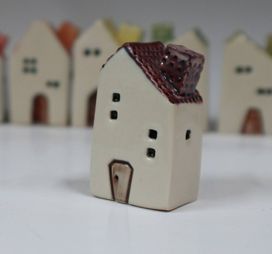 ceramic house 10 - 摆饰 - 陶 