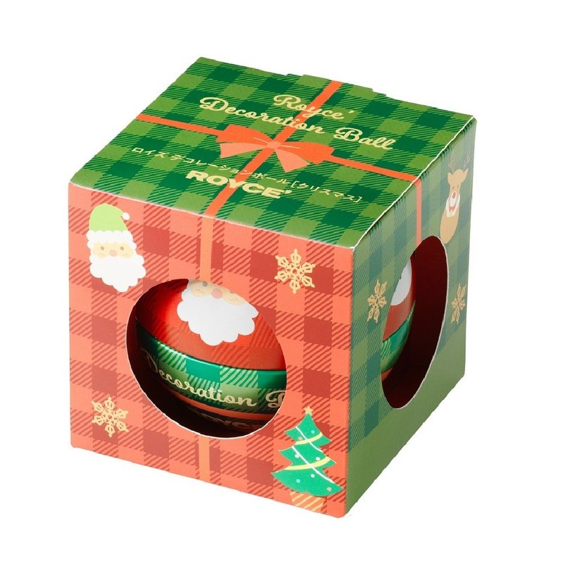 【ROYCE'】圣诞音乐装饰球 - 巧克力 - 新鲜食材 