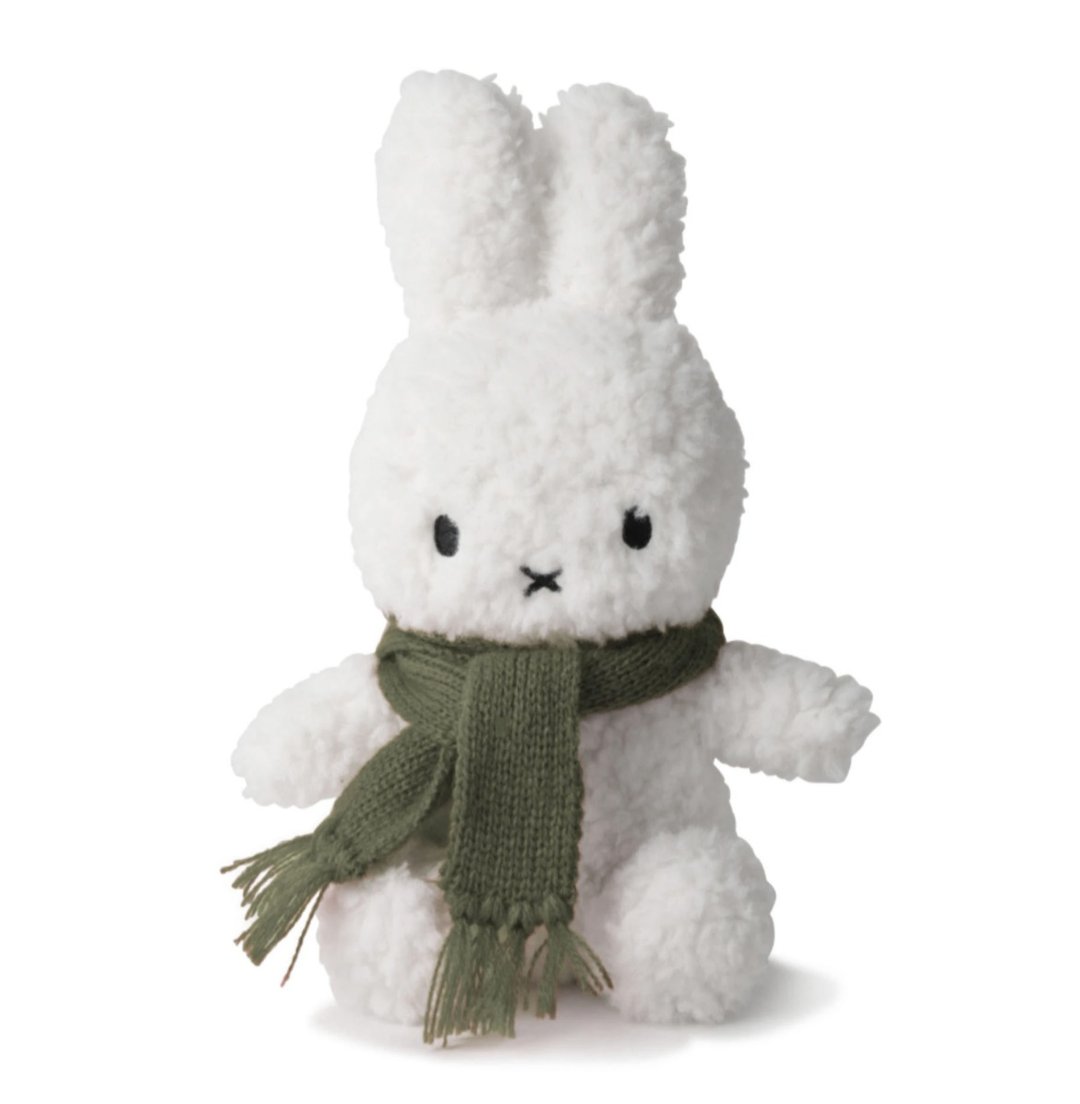 Miffy 米飞儿 绿色围巾毛毛公仔 - 玩具/玩偶 - 棉 多色