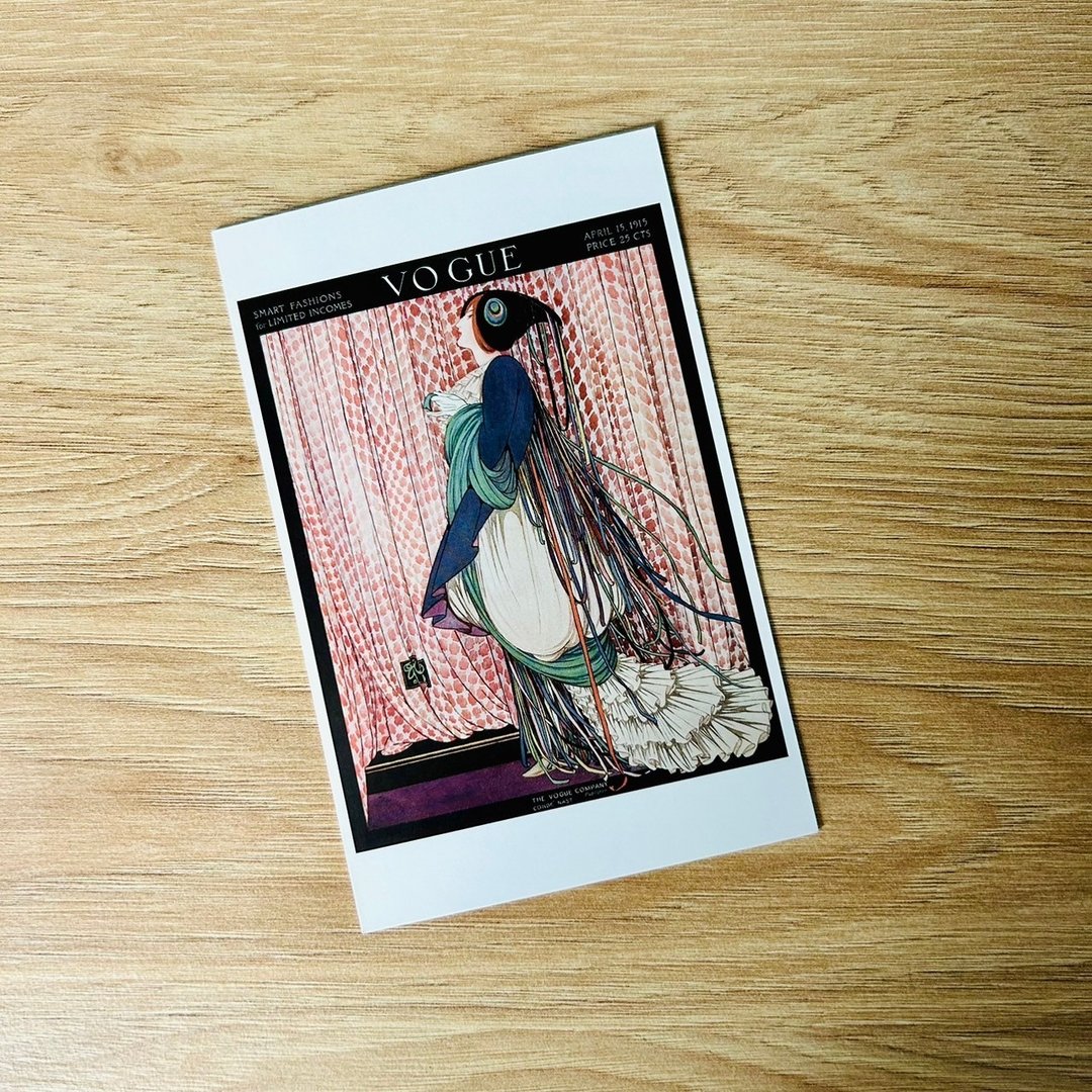 VOGUE 1915年 经典时尚明信片 - 卡片/明信片 - 纸 