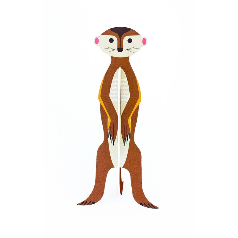 /Studio Roof/ 狐獴 - 摆饰 - 纸 