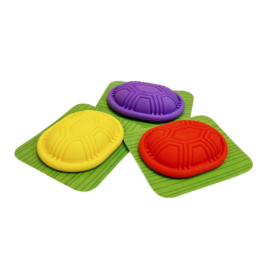 Ang Ku Kueh Erasers Set of 3 红龟粿 橡皮擦 - 其他书写用品 - 橡胶 红色