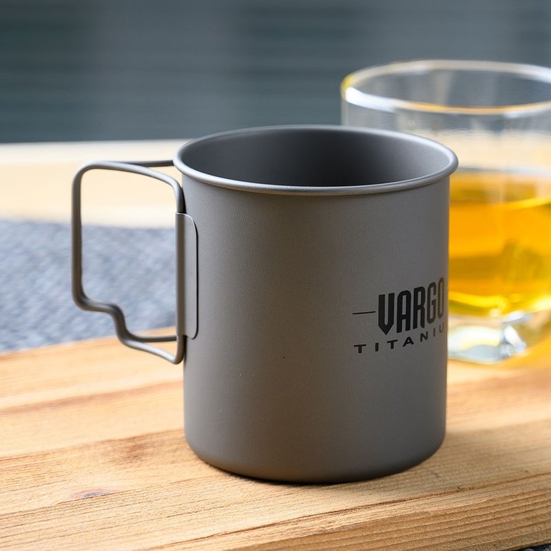 【美国 Vargo】Titanium Travel Mug 纯钛旅行马克杯 450ml#T406 - 其他杯子 - 其他材质 