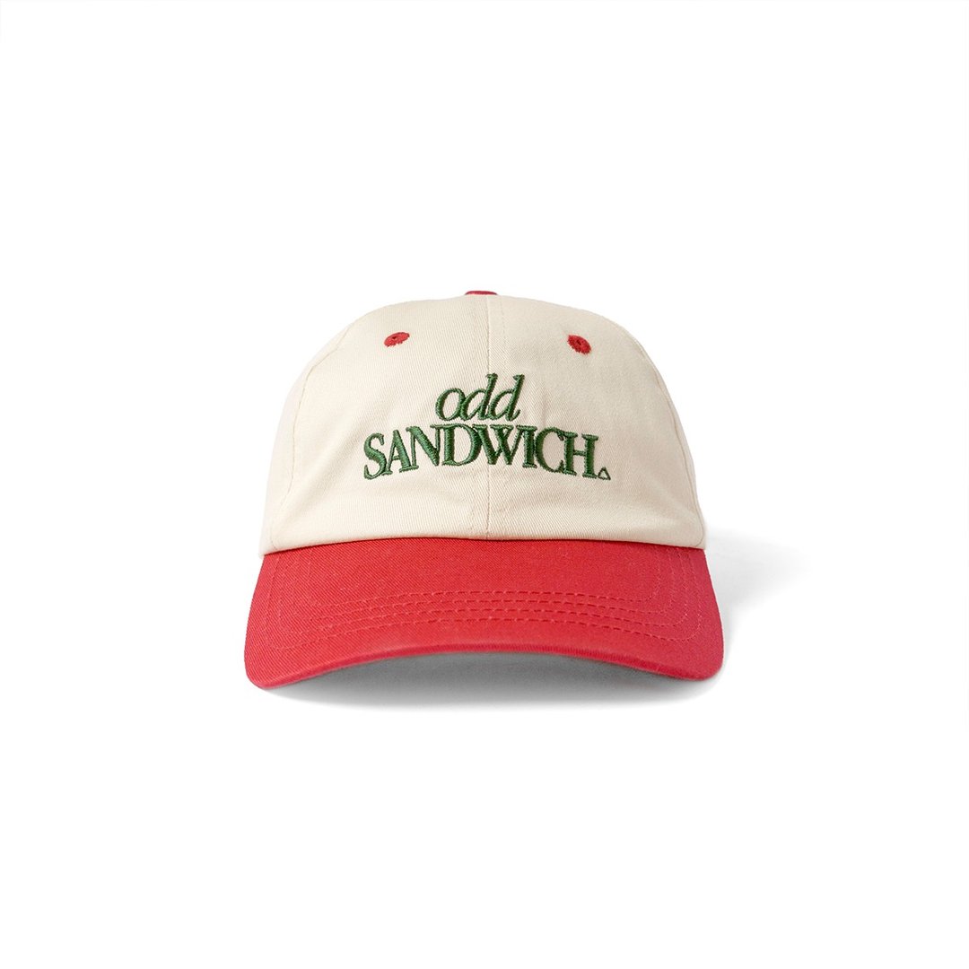 odd CIRKUS × RFW odd SANDWICH HAT 复古棒球帽 - 帽子 - 棉 白色