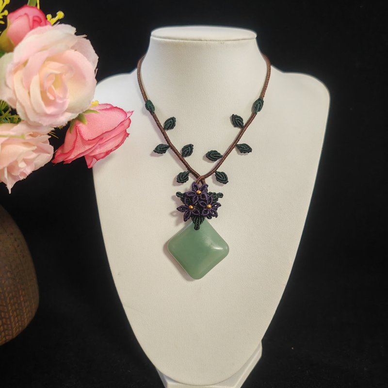 东陵玉项链 - 项链 - 玉石 绿色