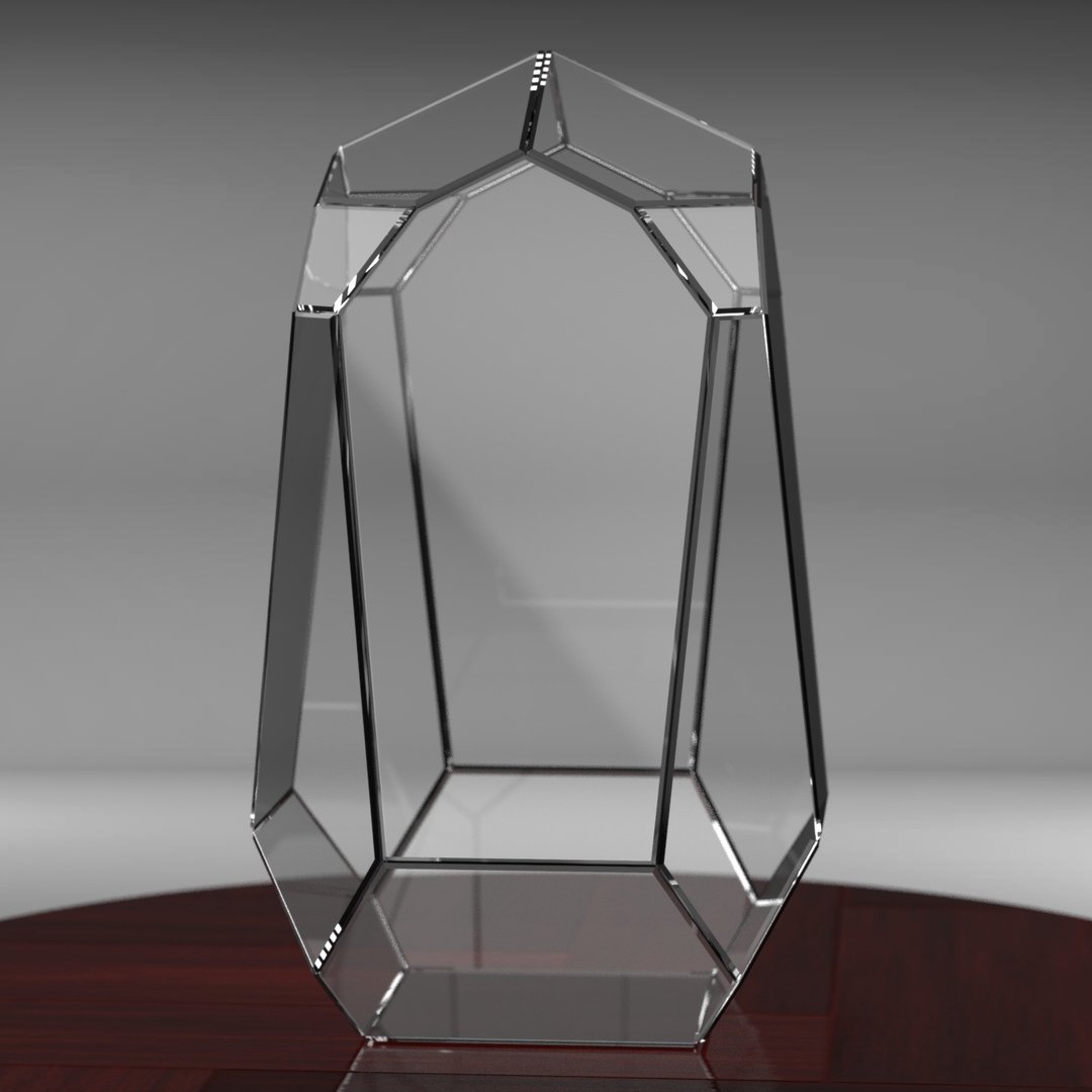 Digital drawing for printing! Stained glass terrarium. Project 361 - 图文模板设计 - 其他材质 