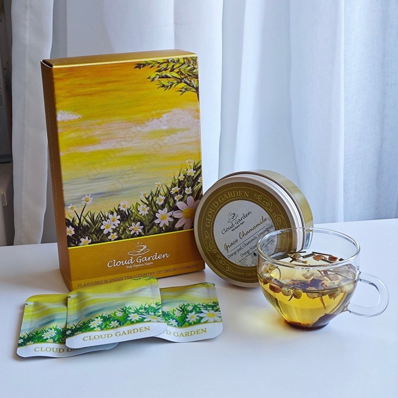 舒眠好梦 | 顺畅元气 | 格蕾丝洋甘菊草本茶 养生茶 花草茶 - 茶 - 植物．花 