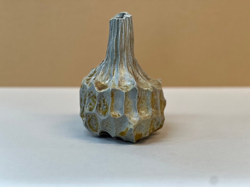 柴烧造型花器 - 花瓶/陶器 - 陶 卡其色