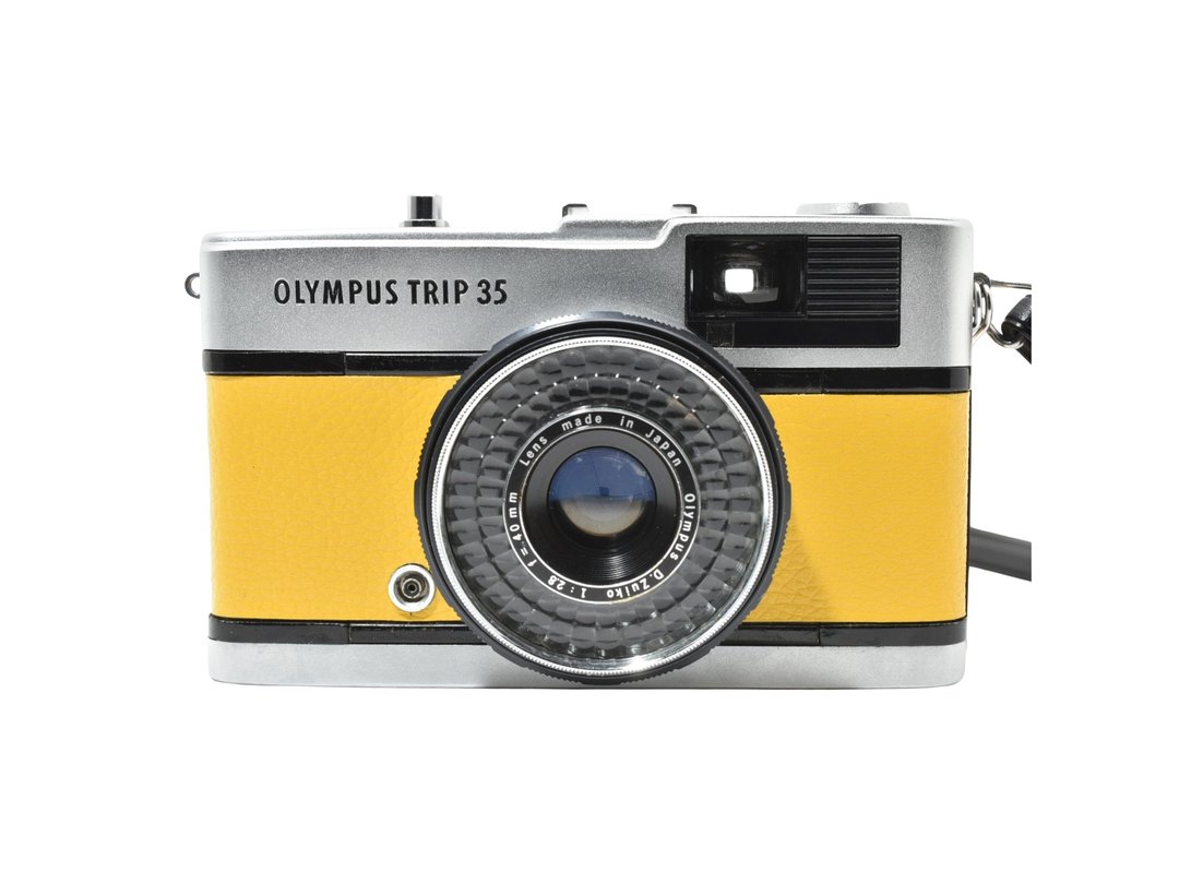Olympus Trip 35 黄色 翻新整备 复古 35mm 胶片相机 日本制造 - 相机 - 其他金属 黄色