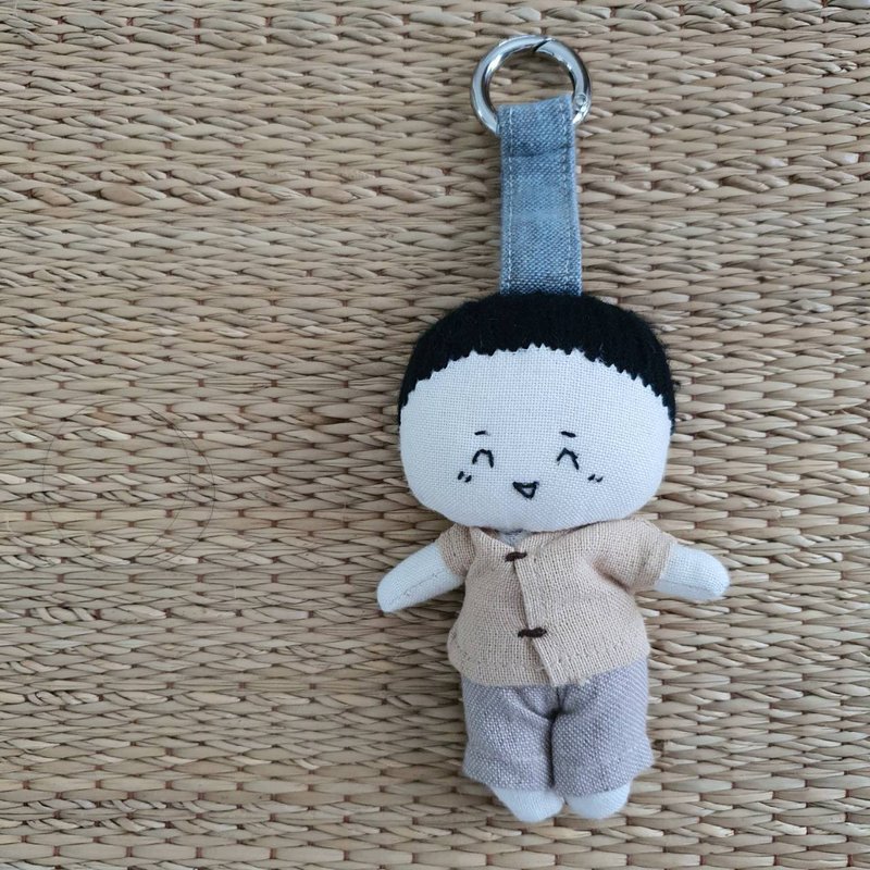 Dek pinto Key chain - 吊饰 - 棉．麻 多色