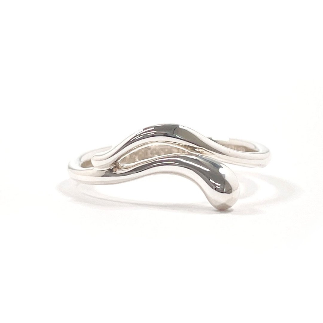 【日本直邮 二手美品】10.5 号 蒂芙尼 TIFFANY&Co. 戒指 Free Form Teardrop Elsa Peretti 系列 - 戒指 - 纯银 银色