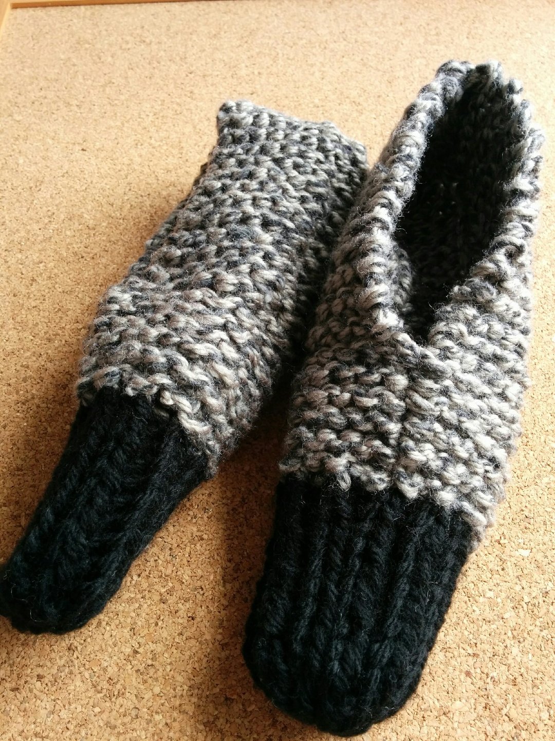Room shoes slippers 23 cm or room socks - 女装针织衫/毛衣 - 压克力 灰色