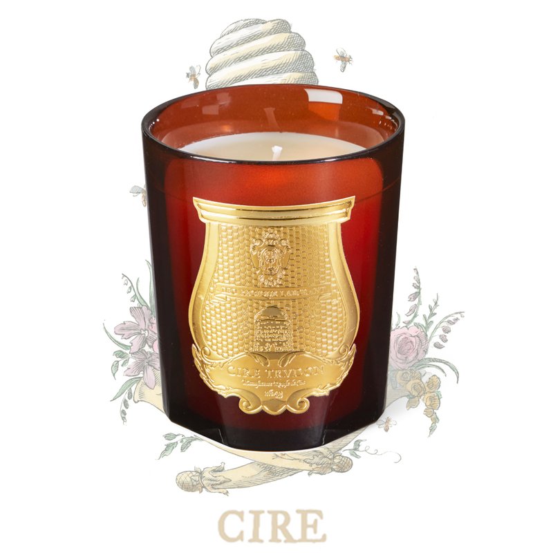 Cire Trudon 蜂蜡香氛蜡烛 - 蜡烛/烛台 - 玻璃 红色