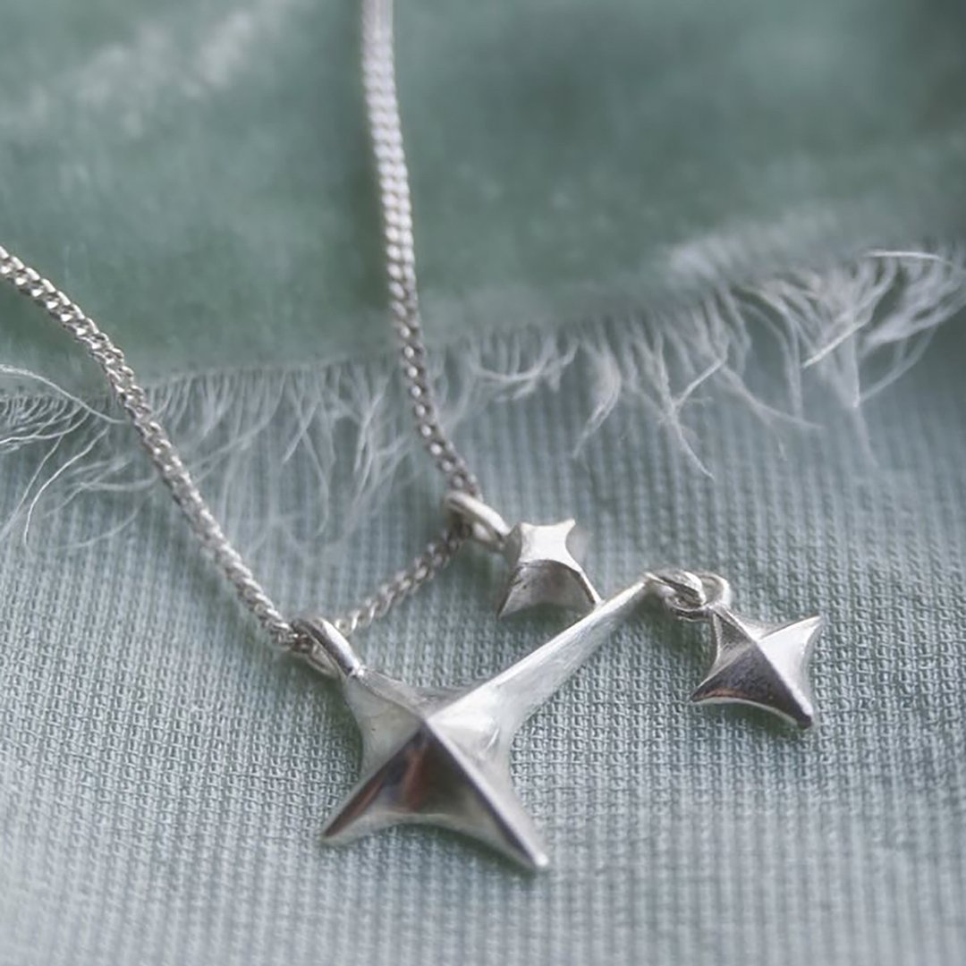 星语项链 Starlit Necklace  925纯银 - 项链 - 其他金属 银色