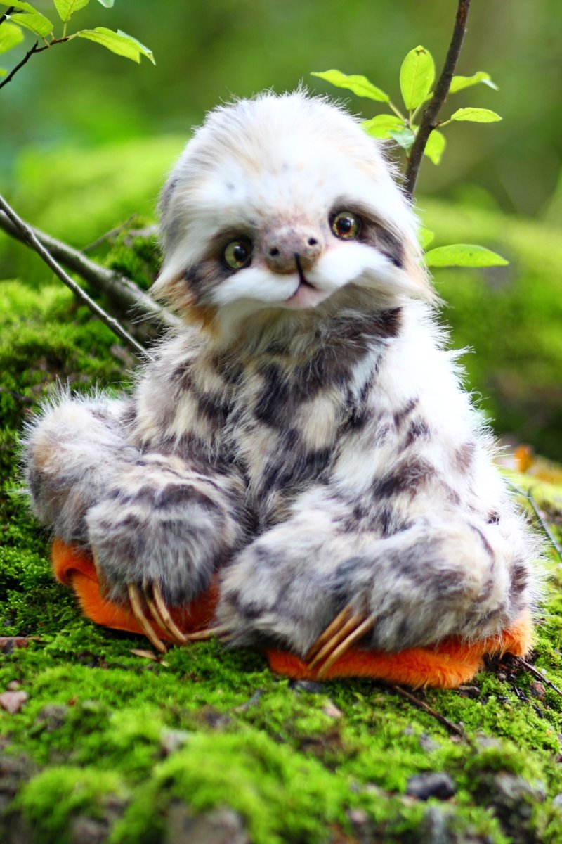 树懒凯尼 - 玩偶/公仔 - 其他材质 咖啡色