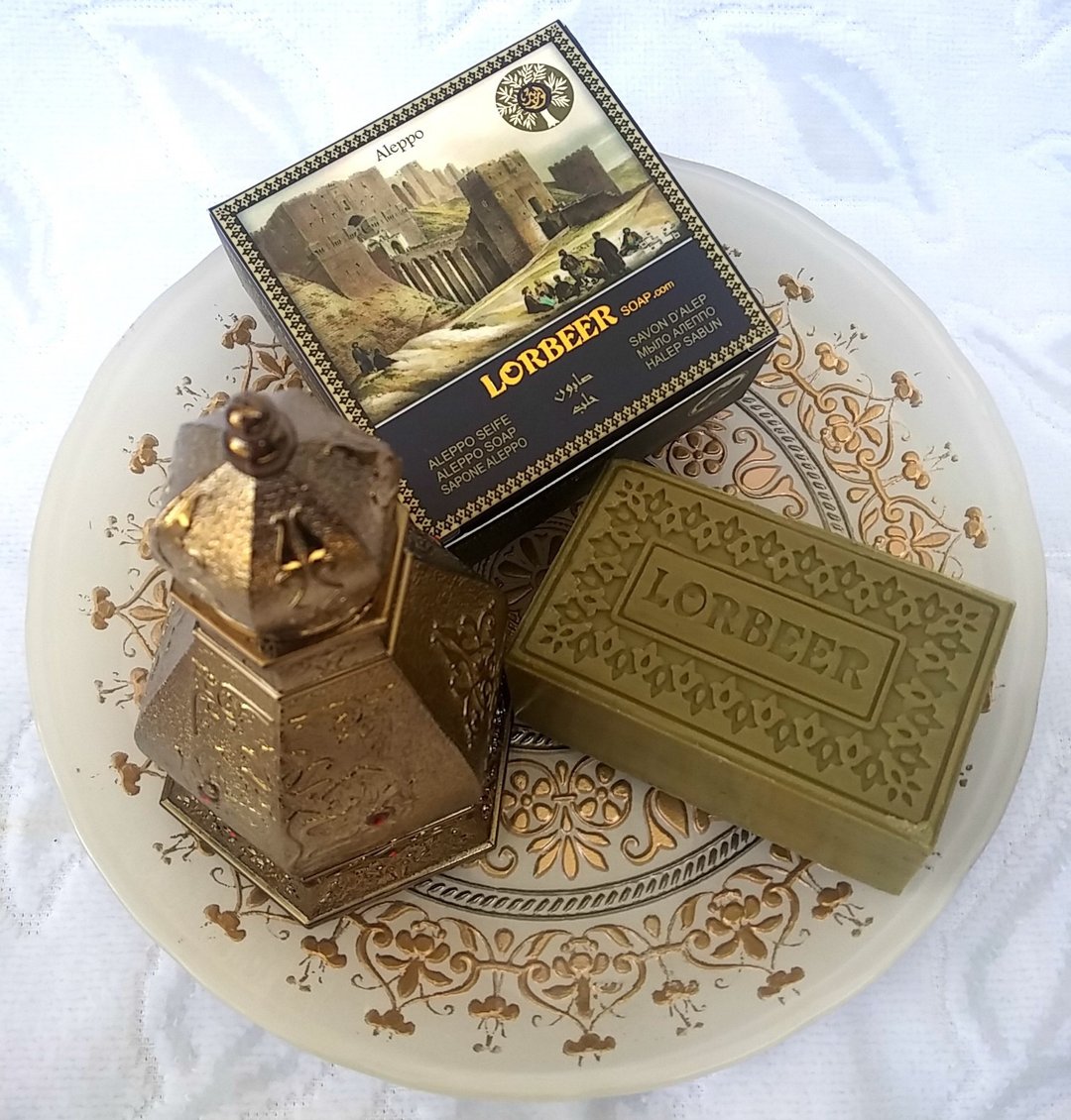 叙利亚洛贝尔Lorbeer松叶精油洁面冷皂125g - 肥皂/手工皂 - 其他材质 绿色
