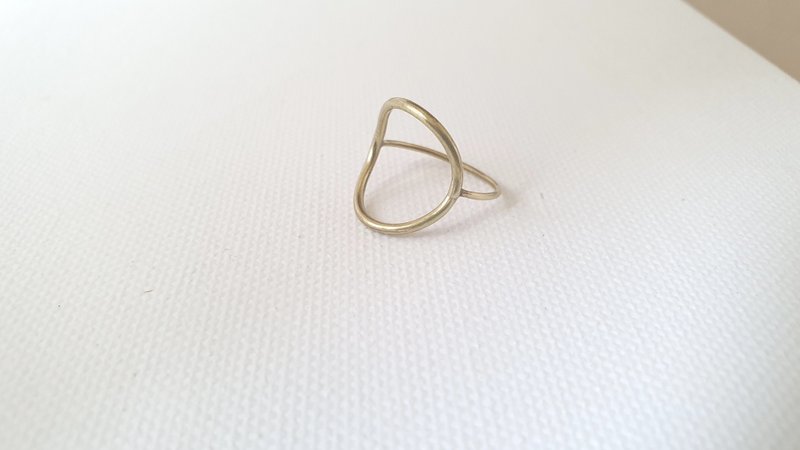 给城市女孩的戒指__冬日暖阳版黄铜戒指 Happiness Brass ring for City Girls - 戒指 - 铜/黄铜 金色