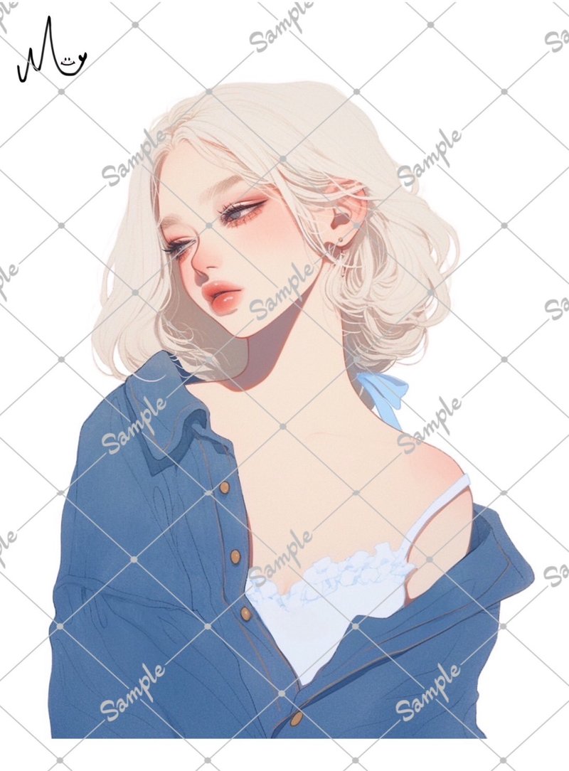 原创人物贴纸 - 贴纸 - 纸 
