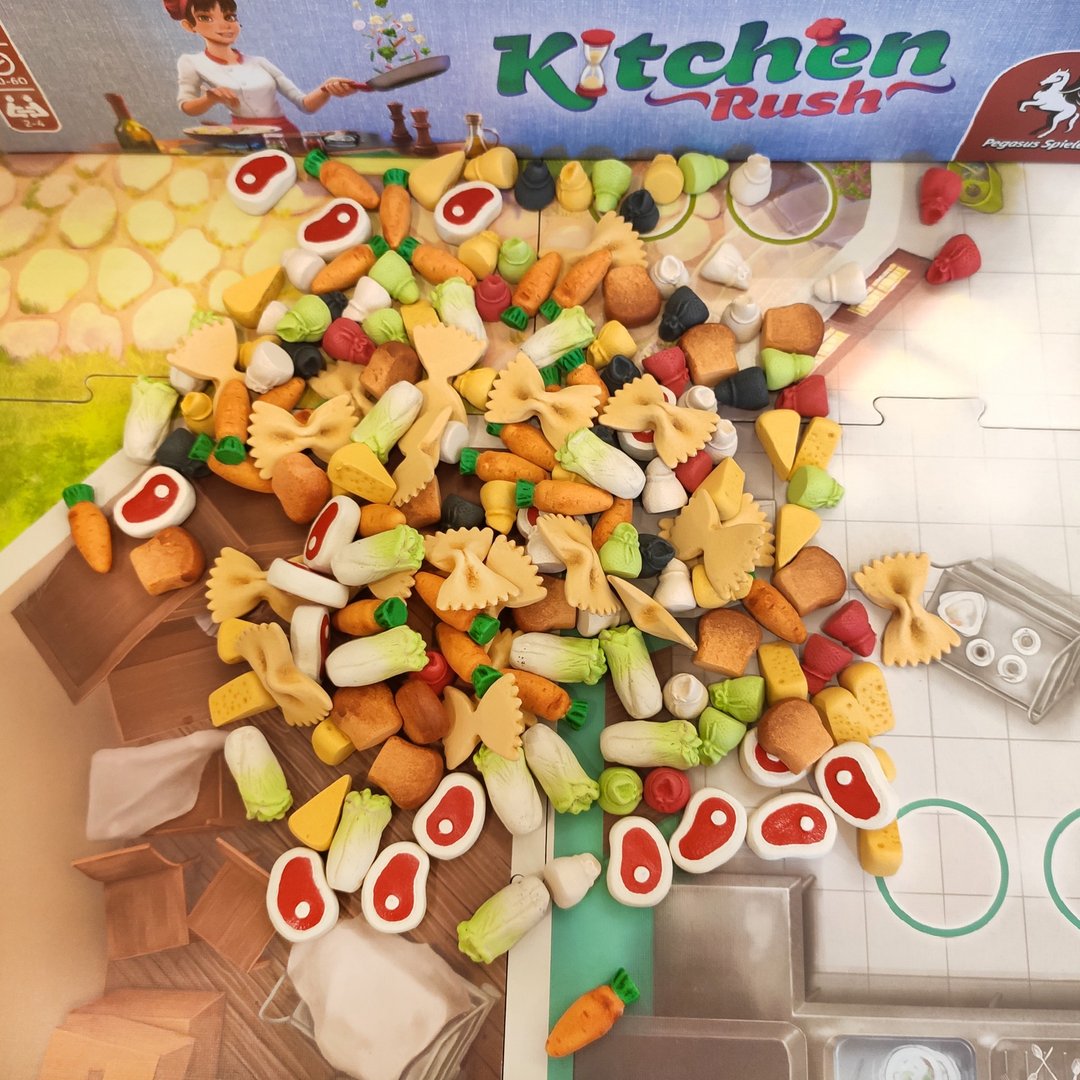 豪华代币与 Kitchen Rush 棋盘游戏兼容 - 桌游/玩具 - 其他材质 