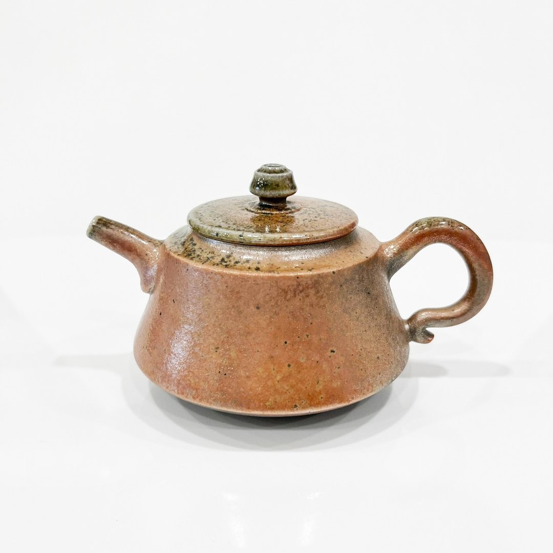 柴烧壶 - 茶具/茶杯 - 陶 橘色
