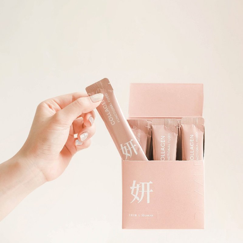 妍。美妍蜜粉 | 胶原蛋白 - 健康/养生 - 纸 