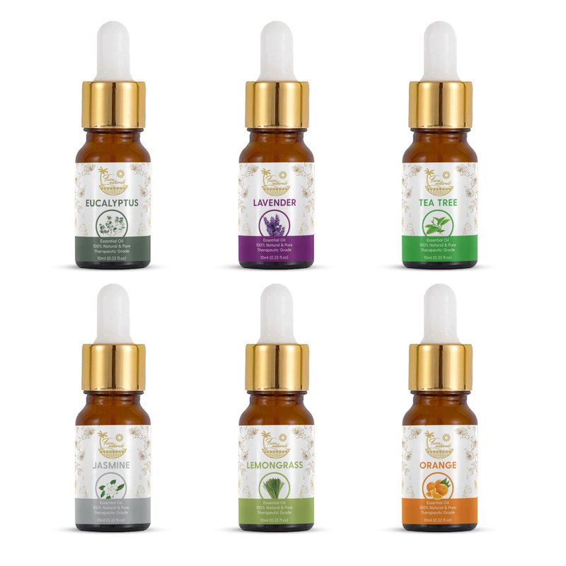 Faiza Naturals 精油套装10ml 6支装 - 香薰/精油/线香 - 其他材质 多色