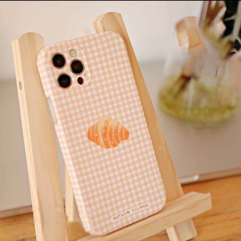 原创 面包手机壳 格纹款imd适用于1312iphone11/7/8/x手机保护套 - 手机壳/手机套 - 塑料 
