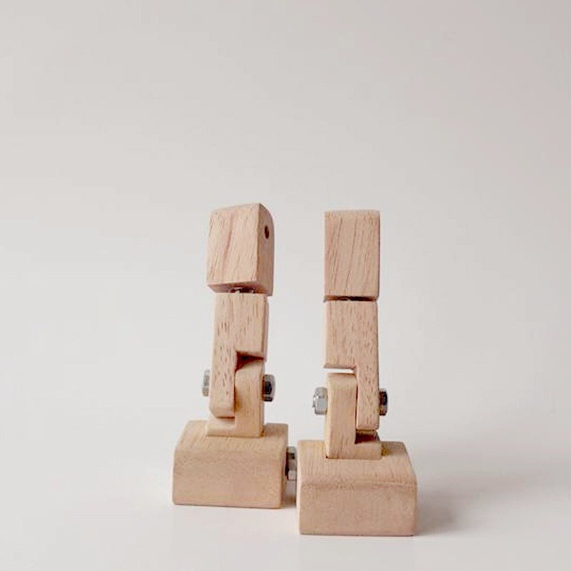 Part : Moble Robot Leg ( New Joint ) - 其他 - 木头 咖啡色