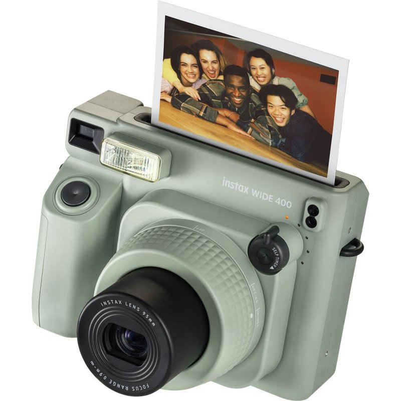 限时优惠 FUJIFILM instax WIDE 400 宽幅 拍立得 相机赠黑白底片 - 相机 - 其他材质 多色