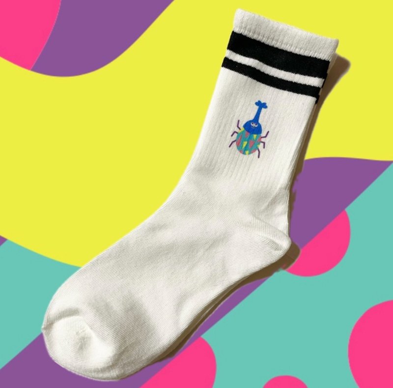 独角仙 袜子 - 袜子 - 棉．麻 多色