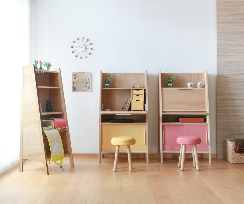 旭川家具 大雪木工 macaron 70写字台 - 收纳用品 - 木头 