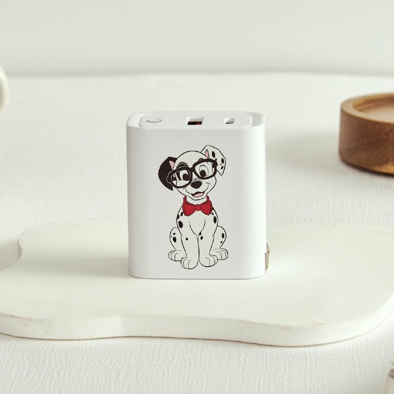 Disney Cats And Dogs-101忠狗款小斑USB3.0+PD20W双孔充电器 - 数码小物 - 塑料 多色