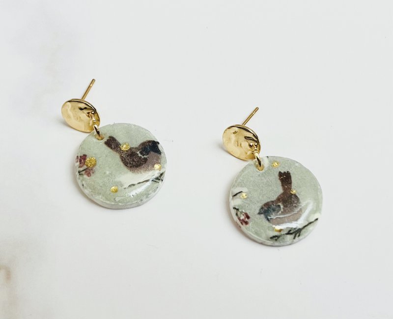 诺亚 Noa - 耳环/耳夹 - 陶 多色