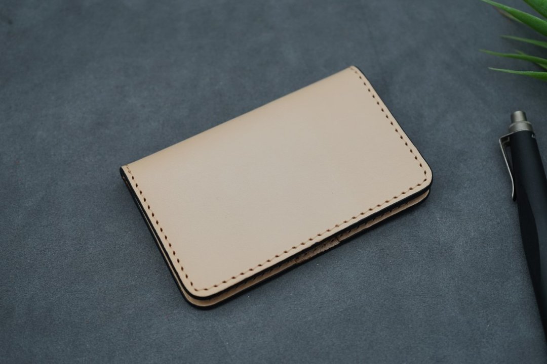 Business Card Holder(natural) - 其他 - 真皮 