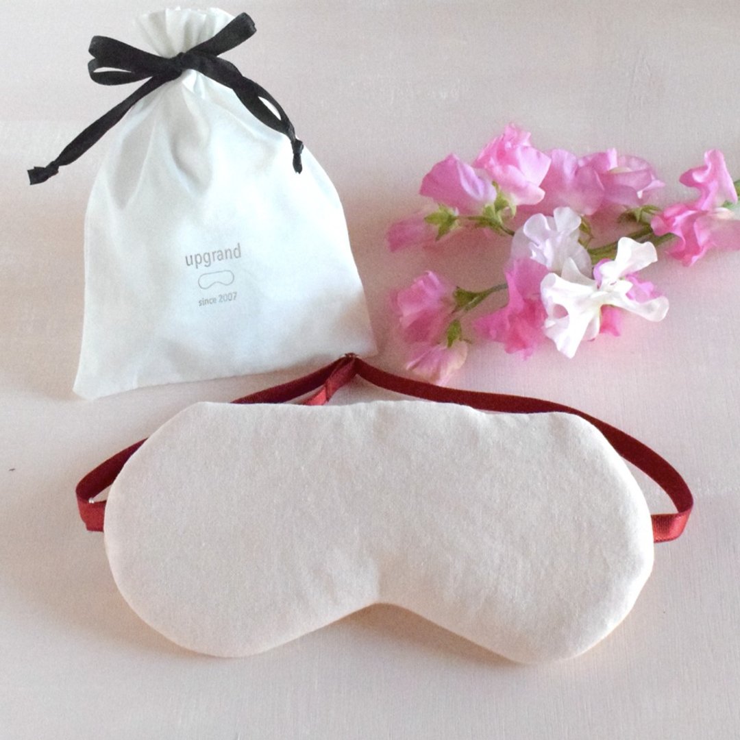 日本眼罩   Spring Pink|有附收纳袋|免费礼品包装|结婚 - 眼罩 - 棉 粉红色