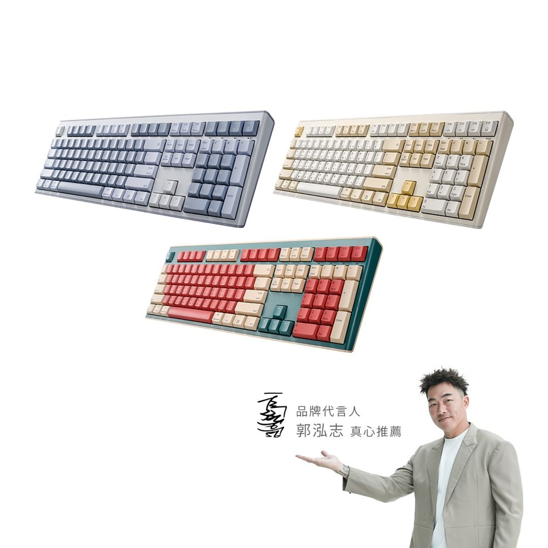 irocks K105BR 无线三模蓝牙剪刀脚 静音键盘 - 电脑配件 - 其他材质 