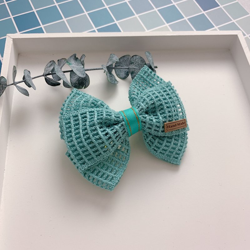 W&C手作 || sweetheart蜜糖甜心 ||蒂芬妮绿 发夹 - 发饰 - 其他材质 多色