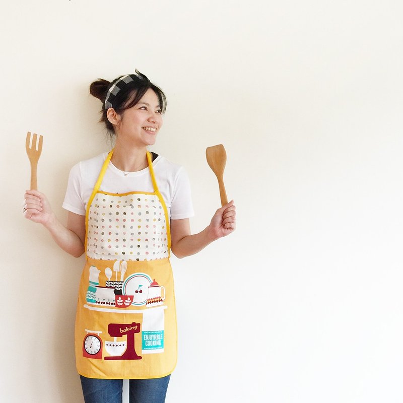 Happy Together 亲子围裙 大人款 - 围裙 - 棉．麻 