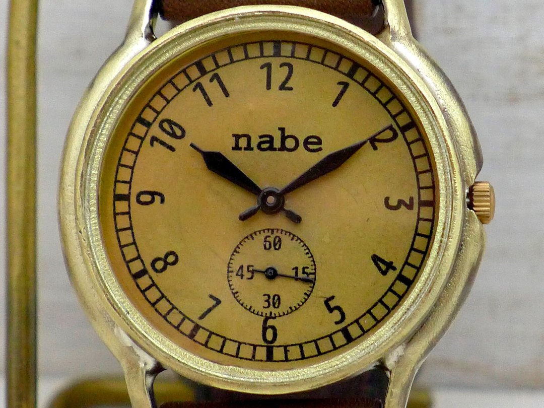 Handmade Watch JB-SSP 36mm Brass Small Second Gold Dial (JUM31SSP GD) - 男表/中性表 - 铜/黄铜 金色