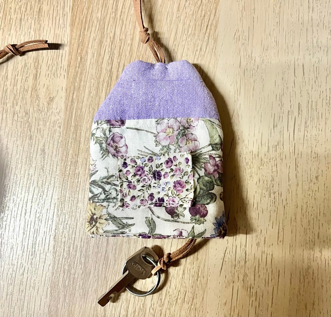 紫家锁匙扣 - 钥匙链/钥匙包 - 棉 紫色