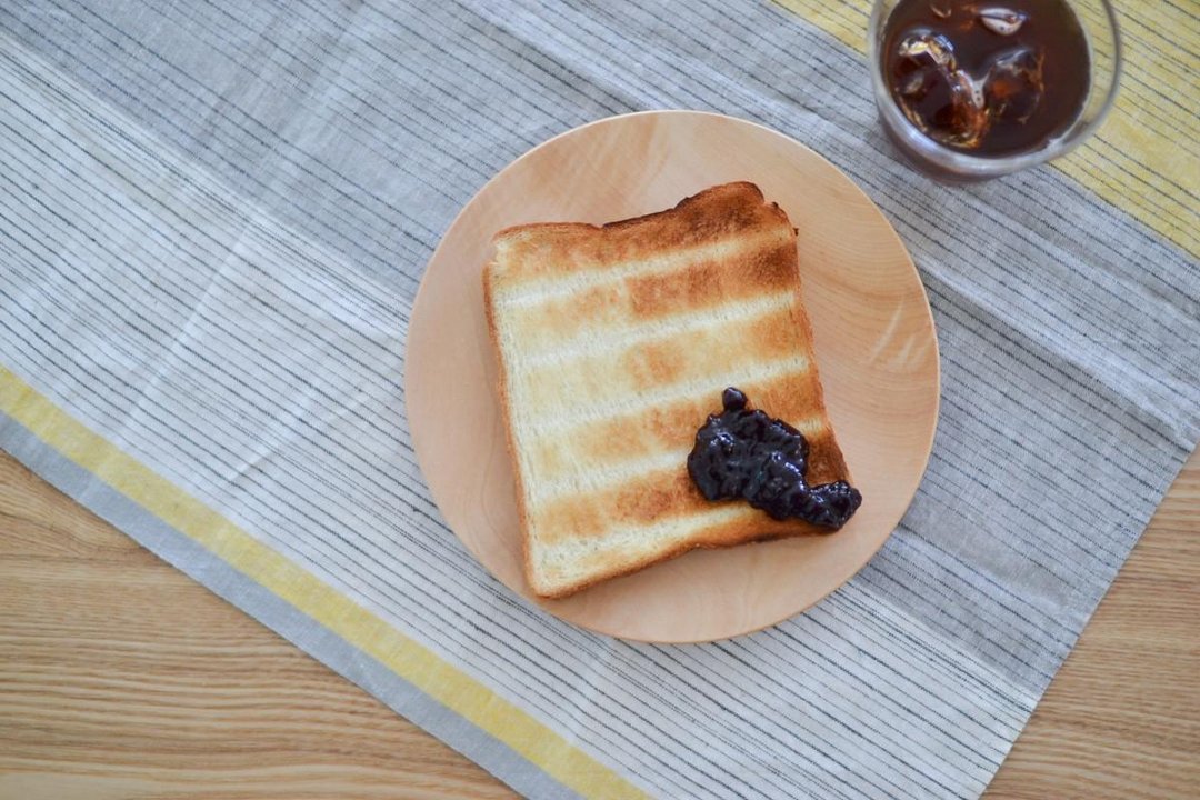 Wood 24cm of the potter's wheel ground wooden plate chestnut (land) - 浅碟/小碟子 - 木头 卡其色