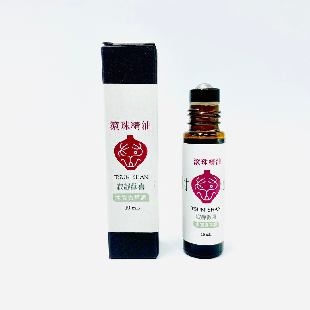 寂静欢喜 滚珠精油/沉静安稳/藏式精油调香/木质香草调/精油棒 - 身体护肤/按摩油 - 精油 绿色