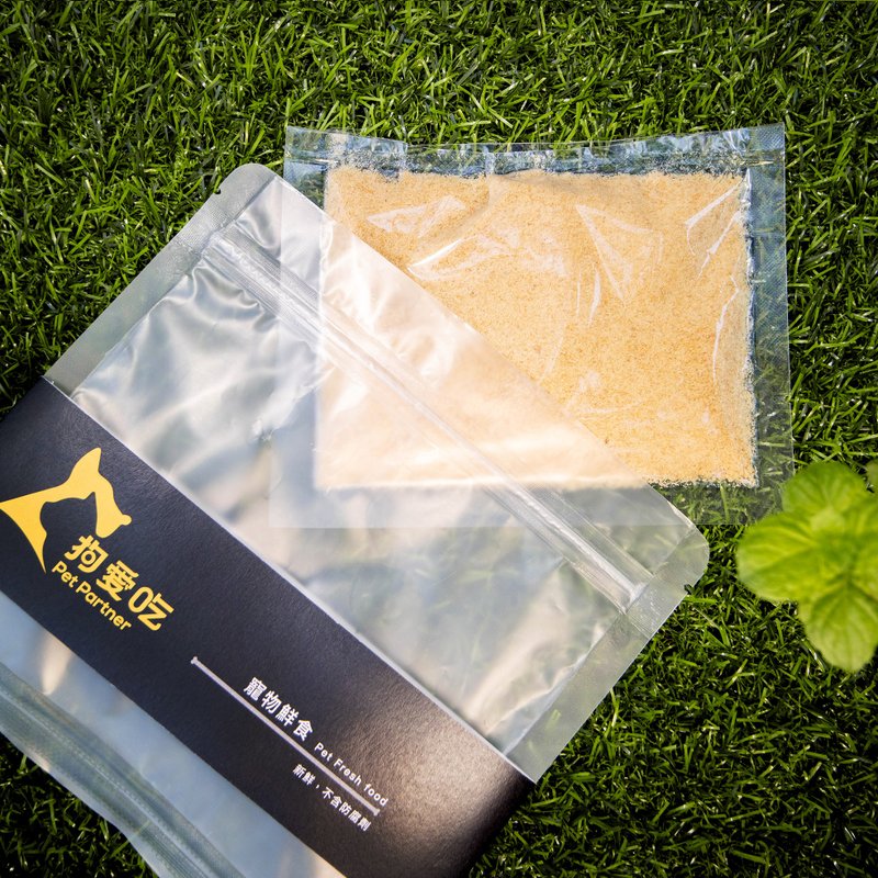 宠物鲑鱼鸡肉松 - 零食/点心 - 其他材质 黄色