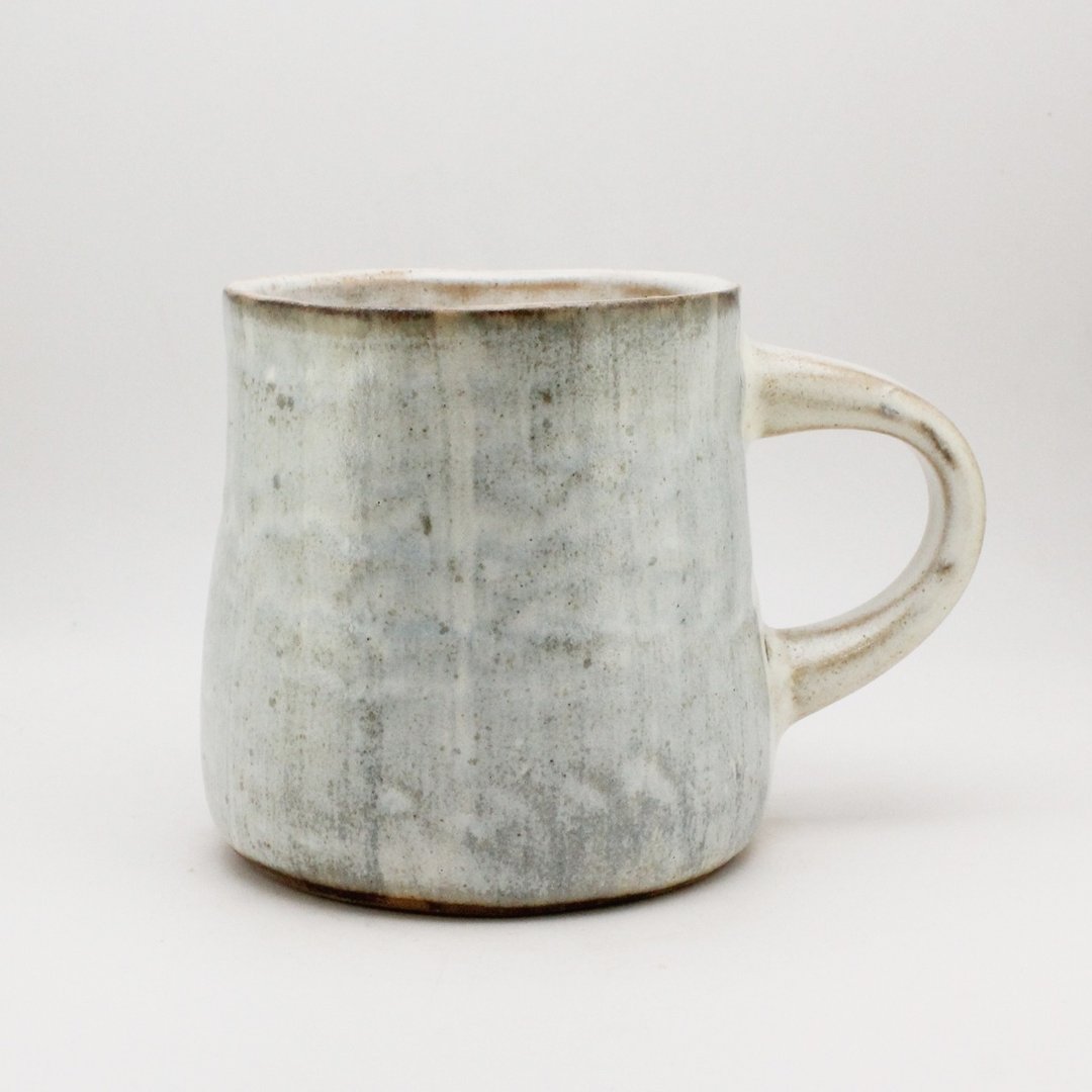 悠白系列 – 手捏成型手感陶瓷杯  咖啡杯 茶杯 杯子 陶瓷 马克杯 - 其他杯子 - 陶 蓝色