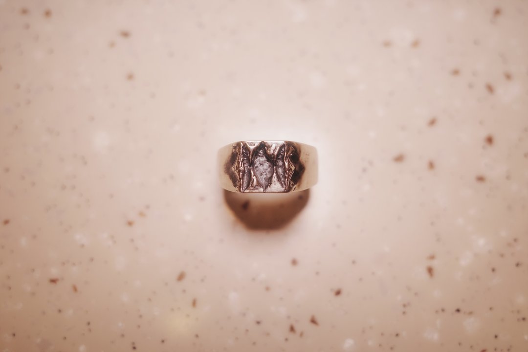齿沫戒指 Foam of Teeth ring - 戒指 - 银 