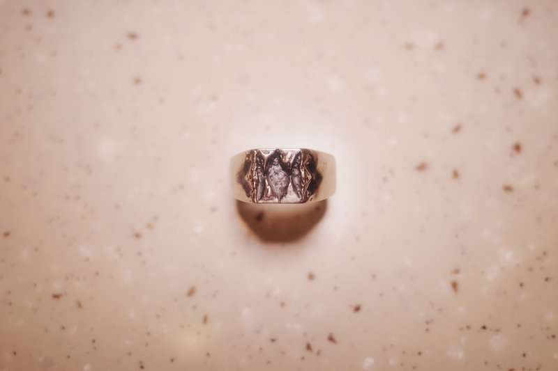 齿沫戒指 Foam of Teeth ring - 戒指 - 银 