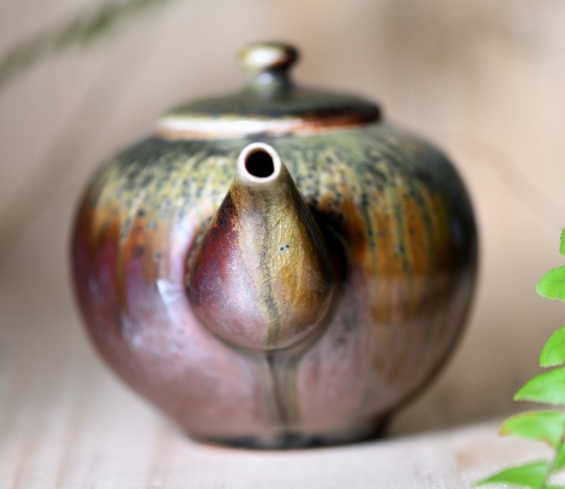 【林映汝】净念柴烧壶 - 茶具/茶杯 - 陶 