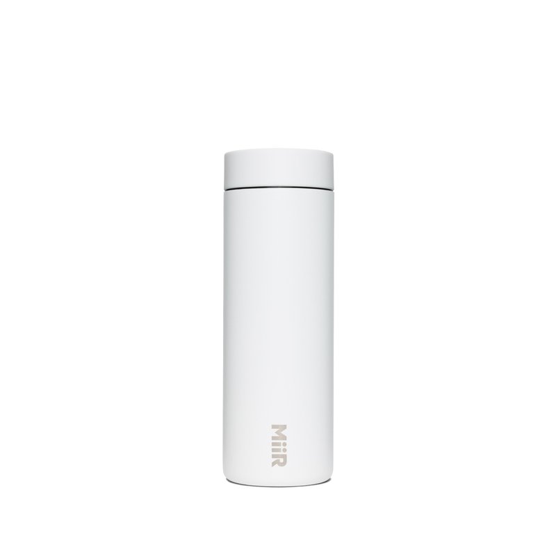 MiiR 保温/保冰 防漏 360 环口盖 旅行 随身瓶 16oz/473ml 时尚白 - 保温瓶/保温杯 - 不锈钢 白色