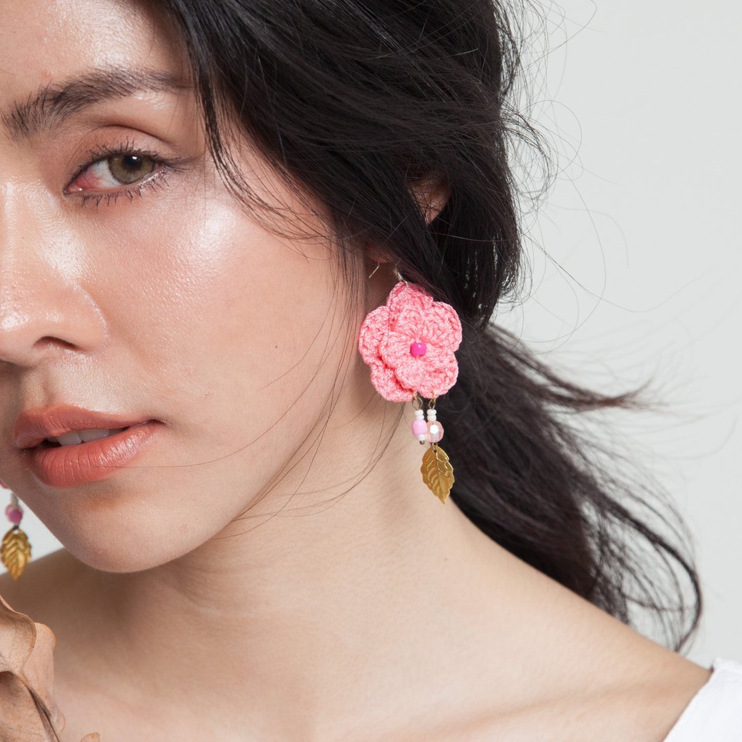 Dangle Earrings for Women – Handmade Boho Earrings – Cute Earrings - 耳环/耳夹 - 纯银 多色