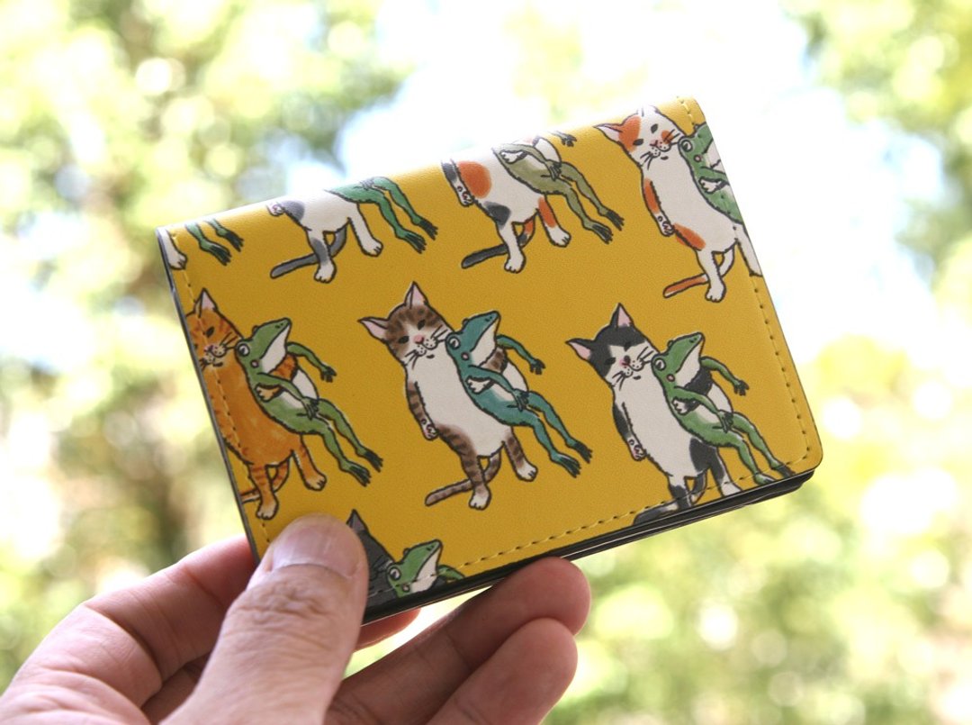 Business card / card case Nakayoshi Yellow - 名片夹/名片盒 - 其他材质 黄色